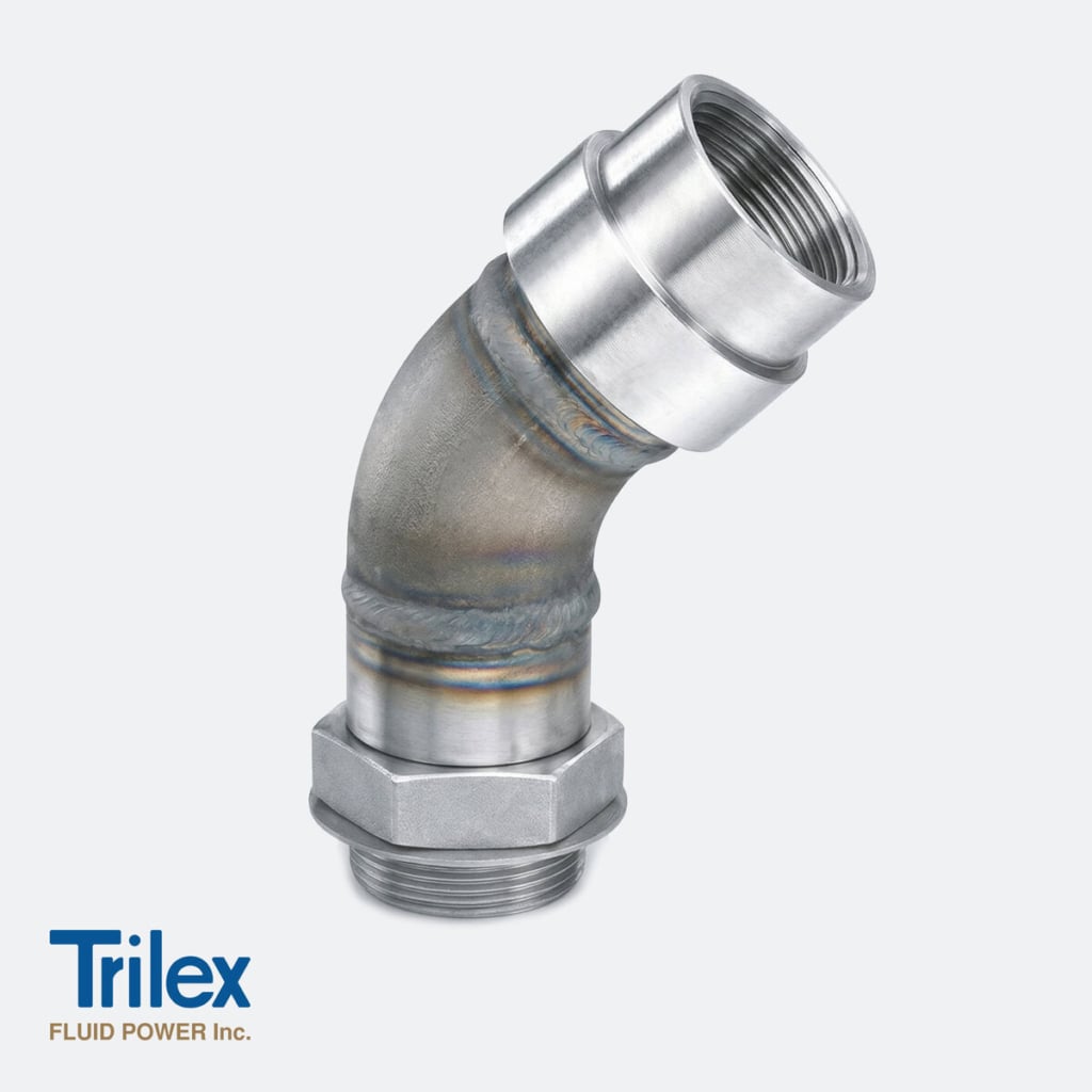 45° SAE Thread to Tank Coupling