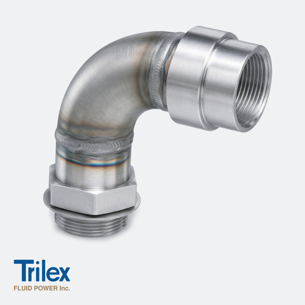 90° SAE Thread to Tank Coupling