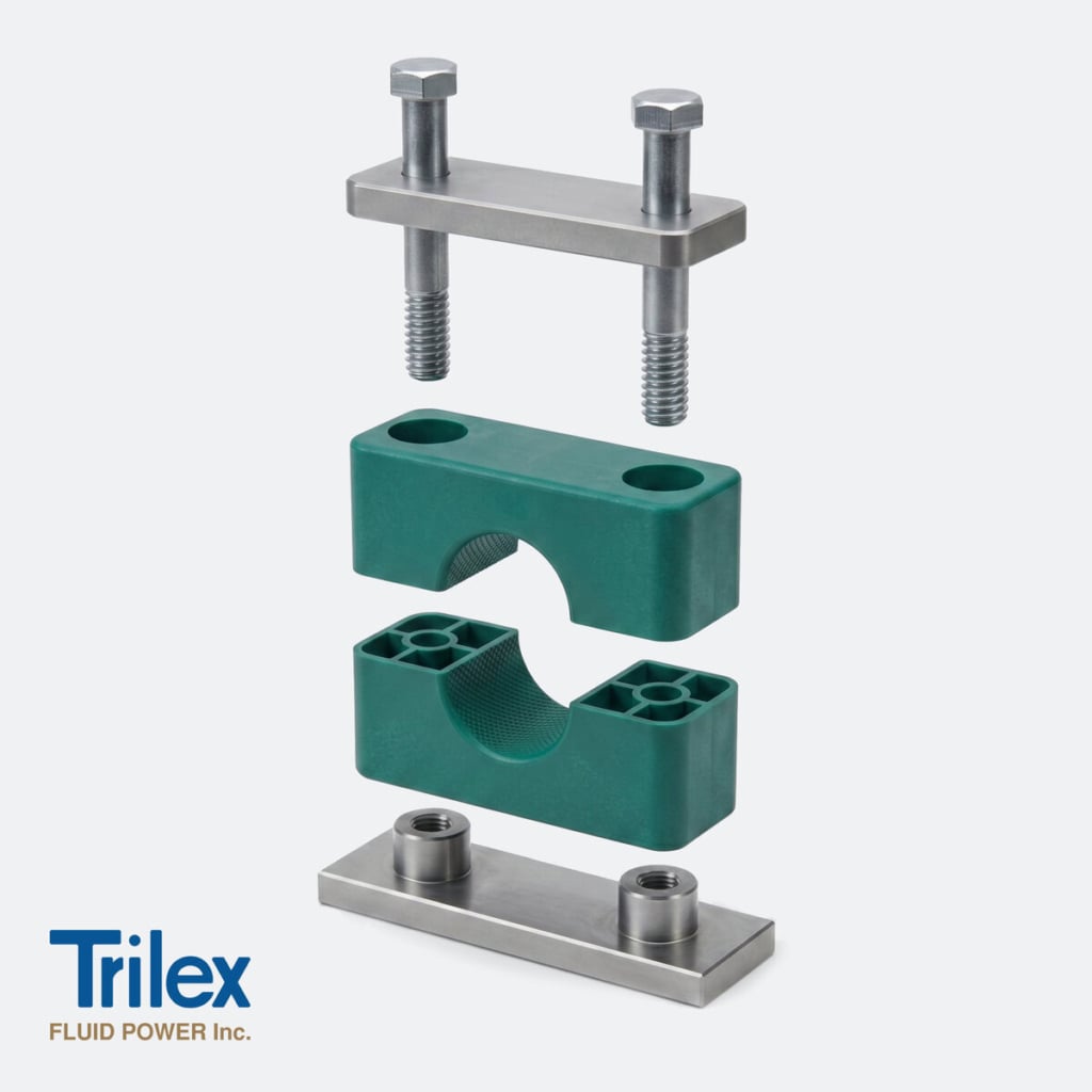 Heavy Series Pipe & Tube Clamp Complete Set