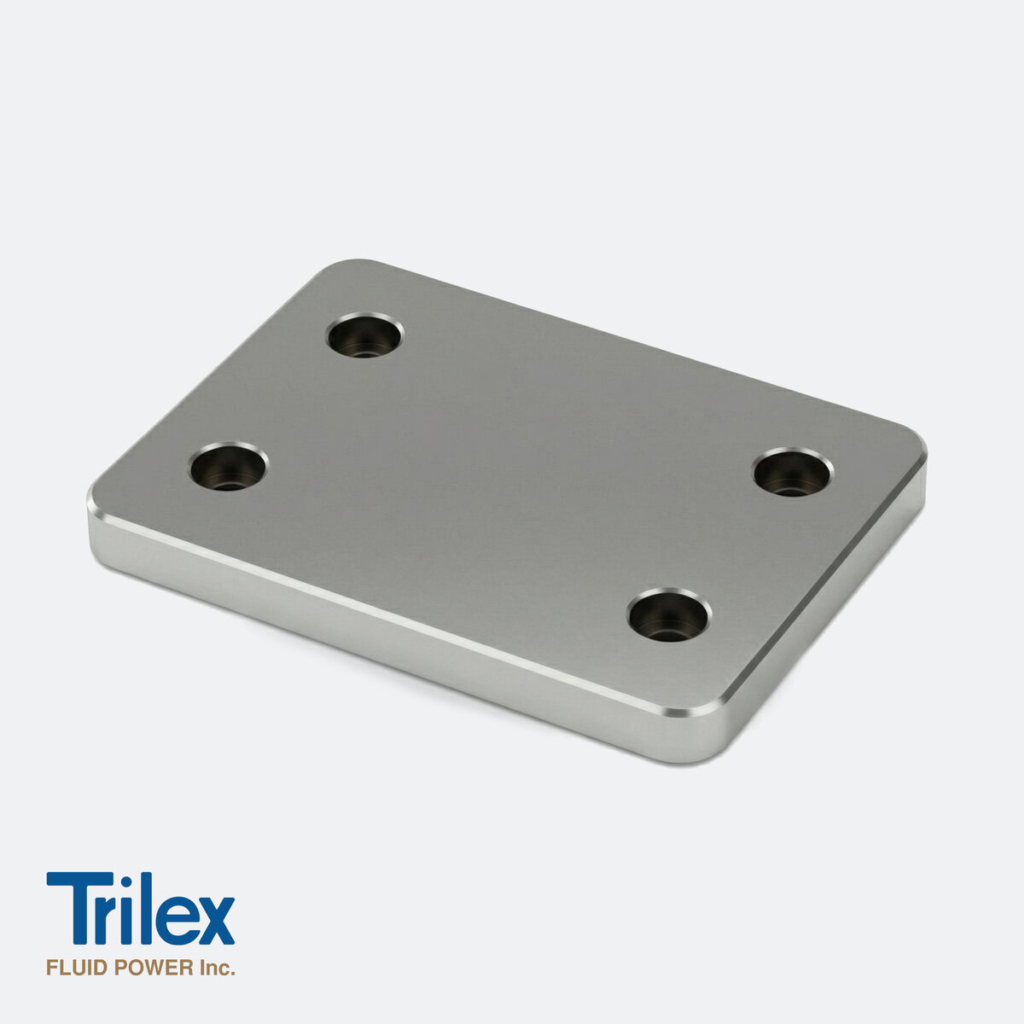 4 Bolt Double Heavy Cover Plate