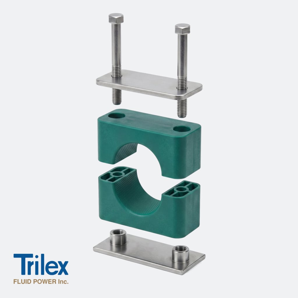 Standard Series Pipe & Tube Clamp Complete Set