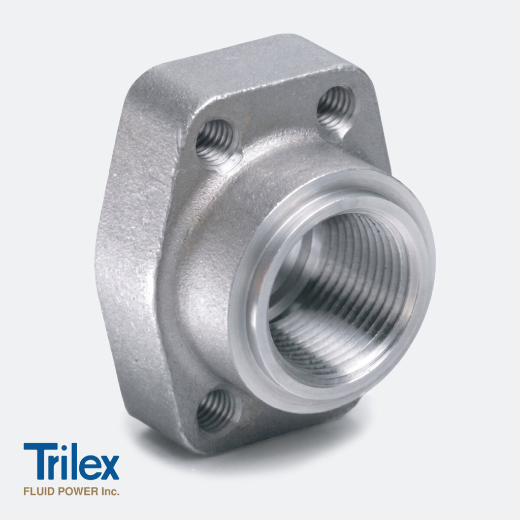 NPTF Tank Pilot Flanges Carbon Steel