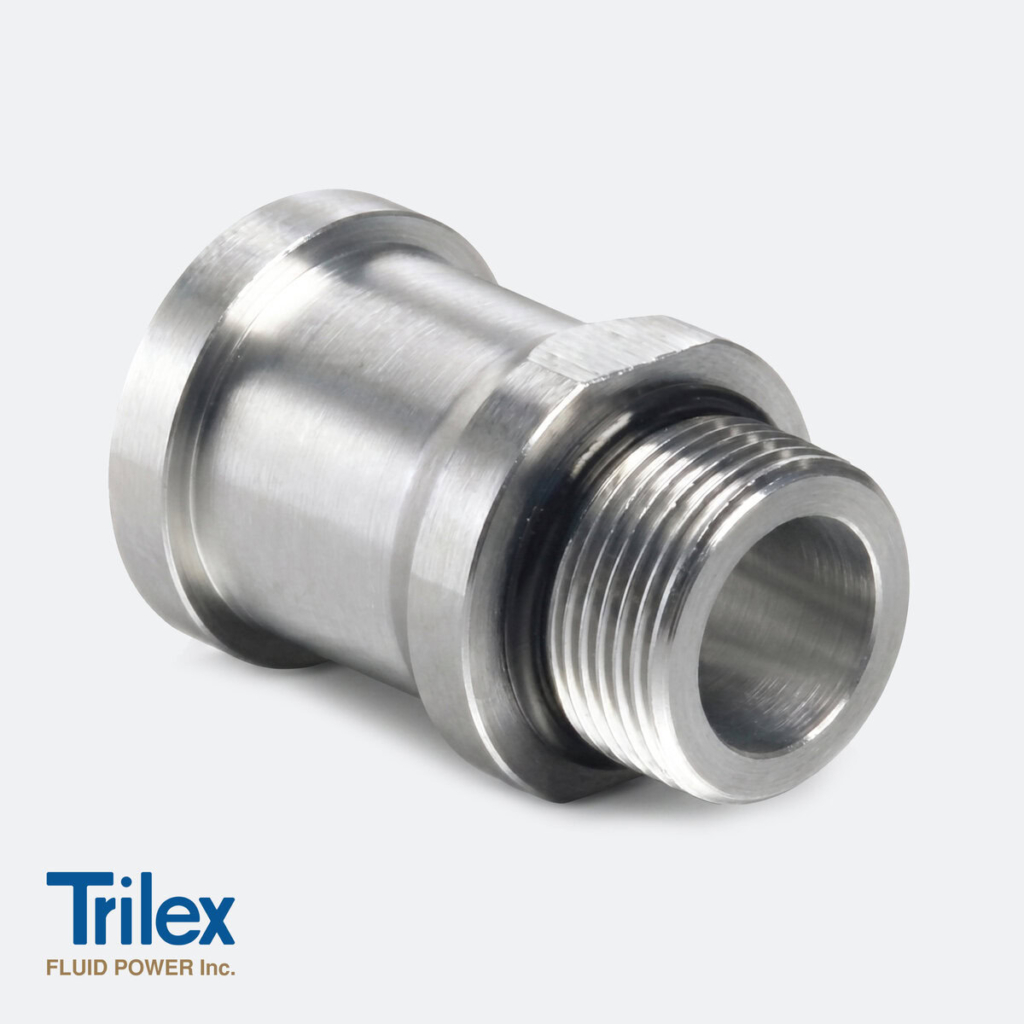 Split Flange Adapters SS - SAE Straight Thread
