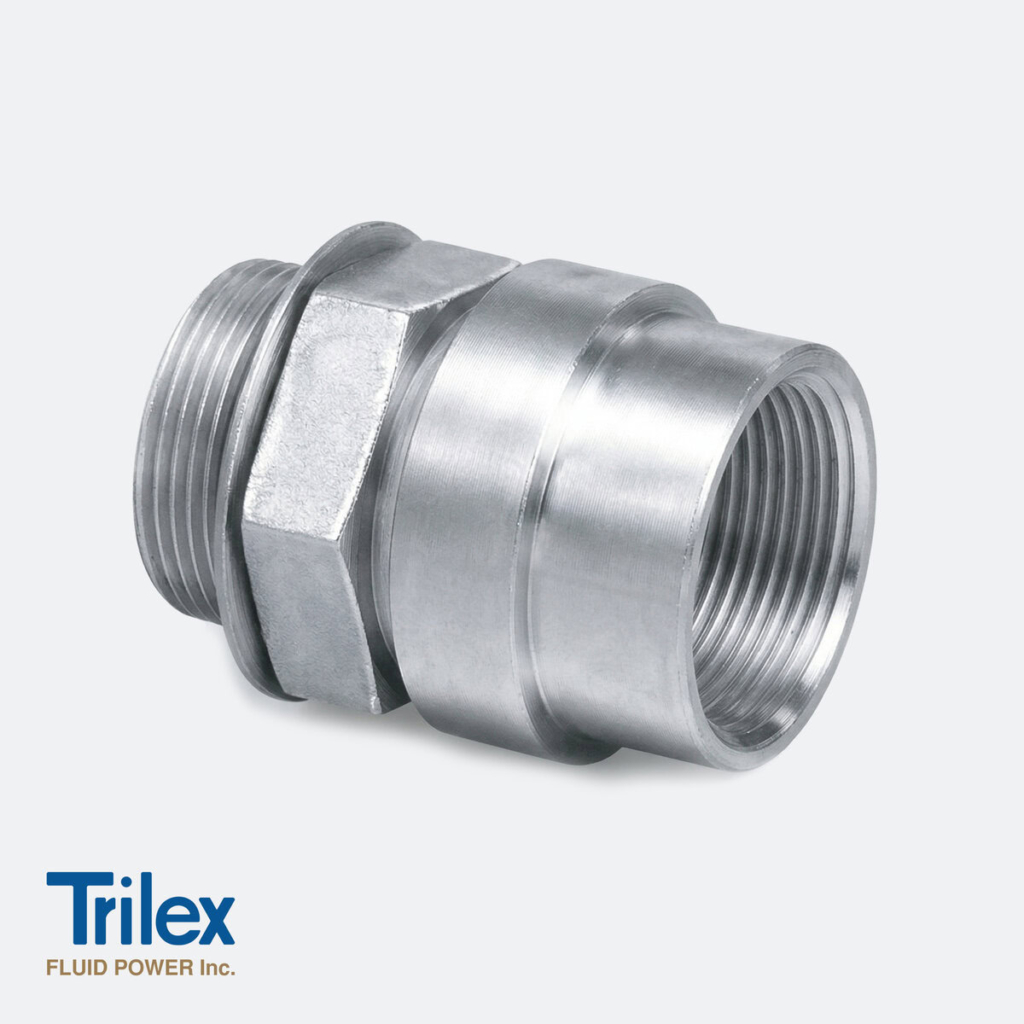 Straight SAE Thread to Tank Coupling