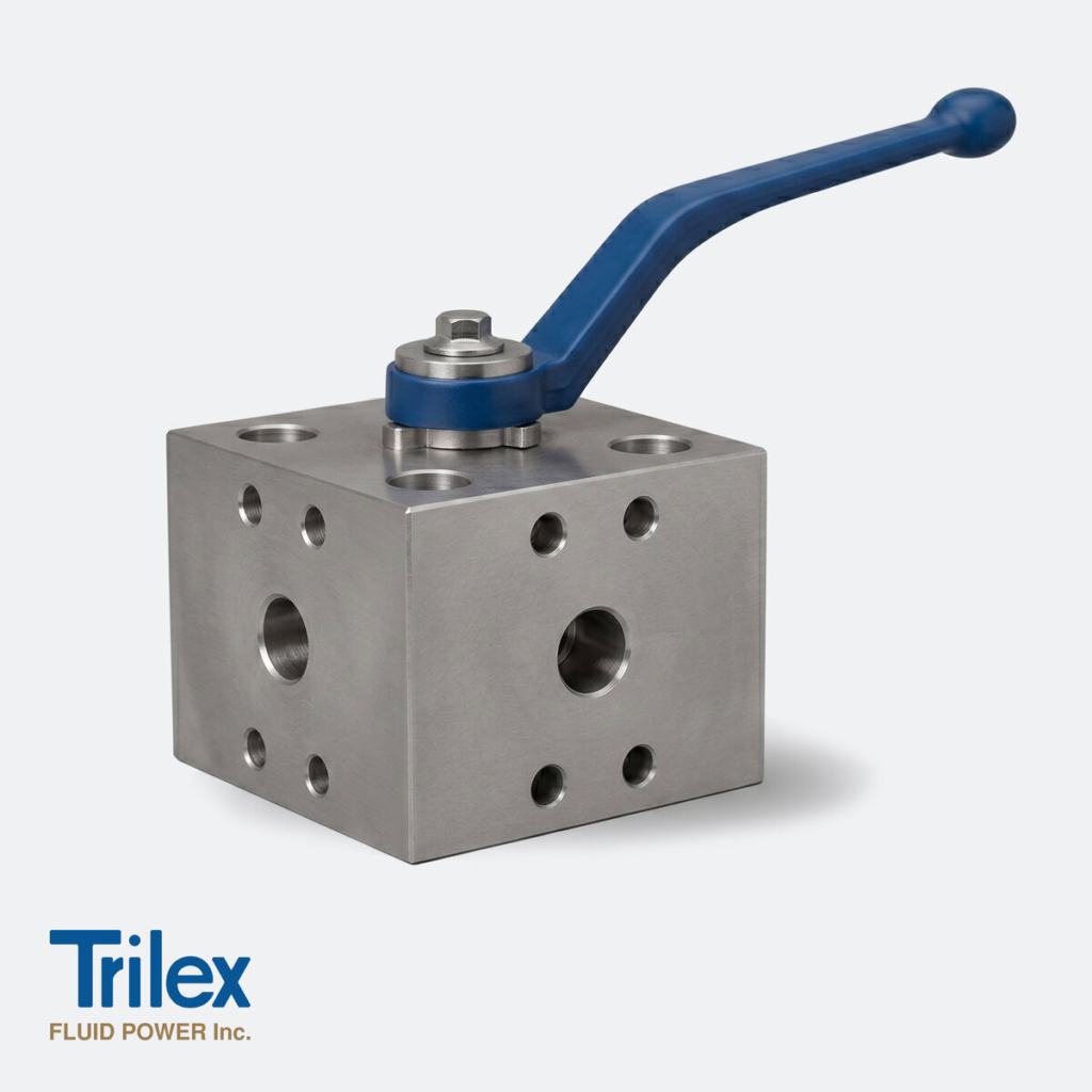 3-Way Compact Ball Valve Steel